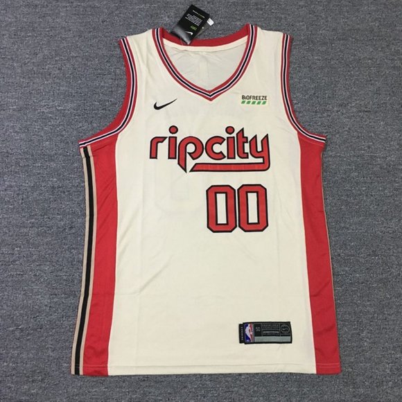 rip city carmelo anthony jersey